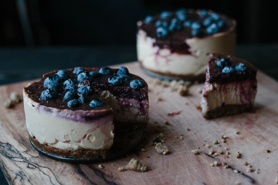 Raw Blueberry Cheesecake