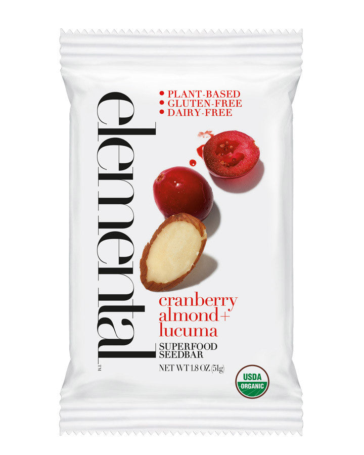 Cranberry Almond + Lucuma Seedbar