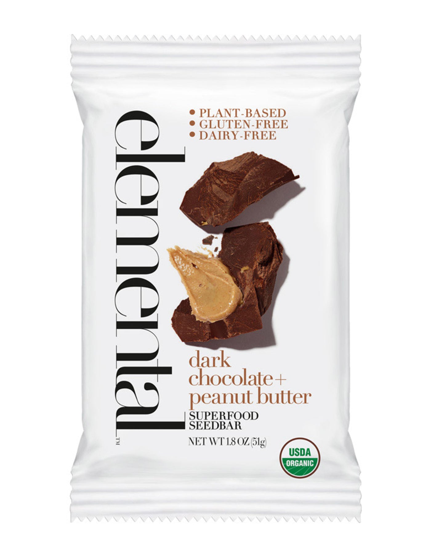 Dark Chocolate + Peanut Butter Seedbar