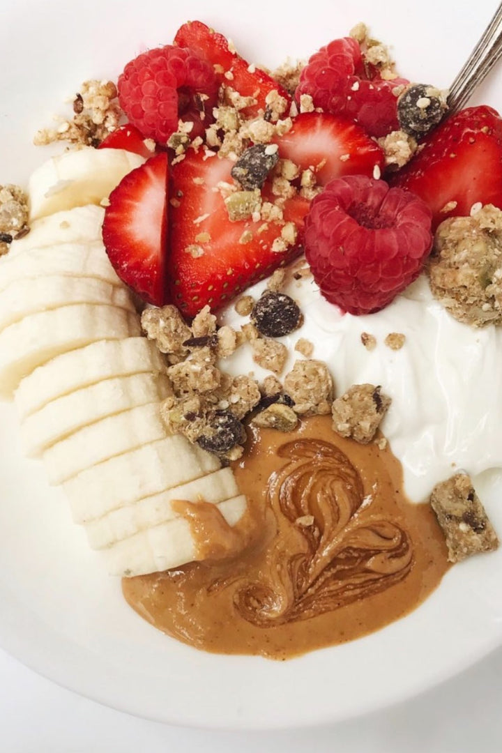 Dark Chocolate + Peanut Butter Crumble